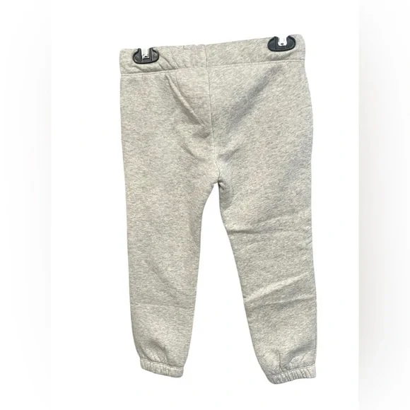 NWT Girls Jumping Bean Fleece Lined Grey Drawstring Joggers - Size 5 - Picture 4 of 8